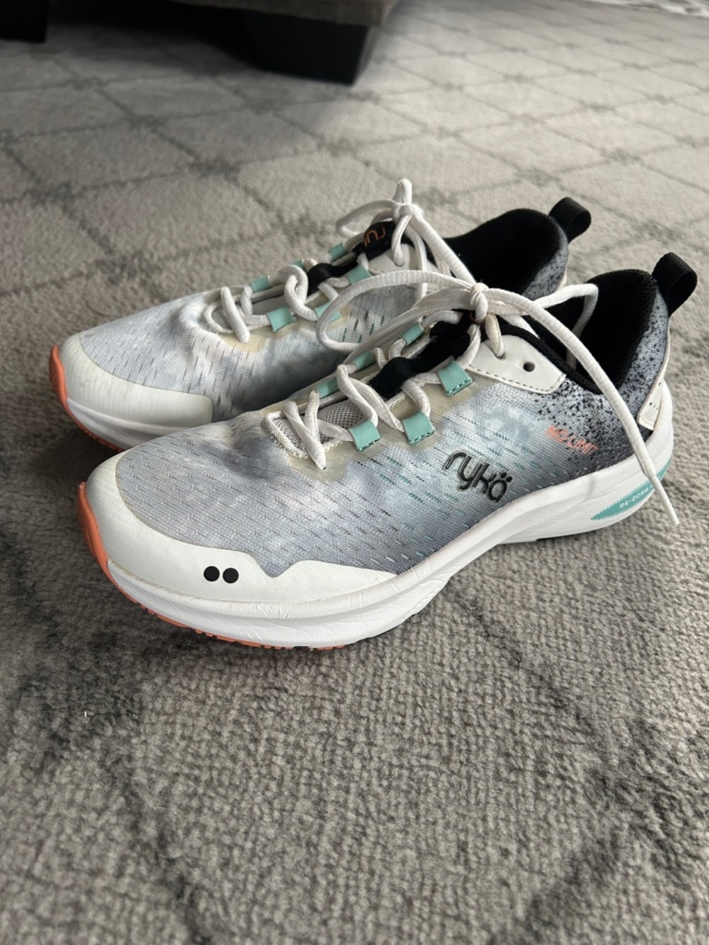 Ryka Women's No Limit Training Sneaker in Brilliant White